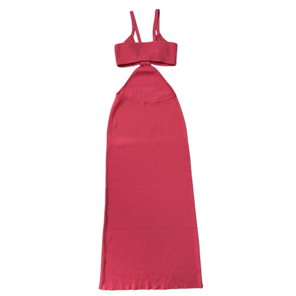 Cult Gaia | Serita Knit Dress in Blossom Pink Small - Picture 8 of 12